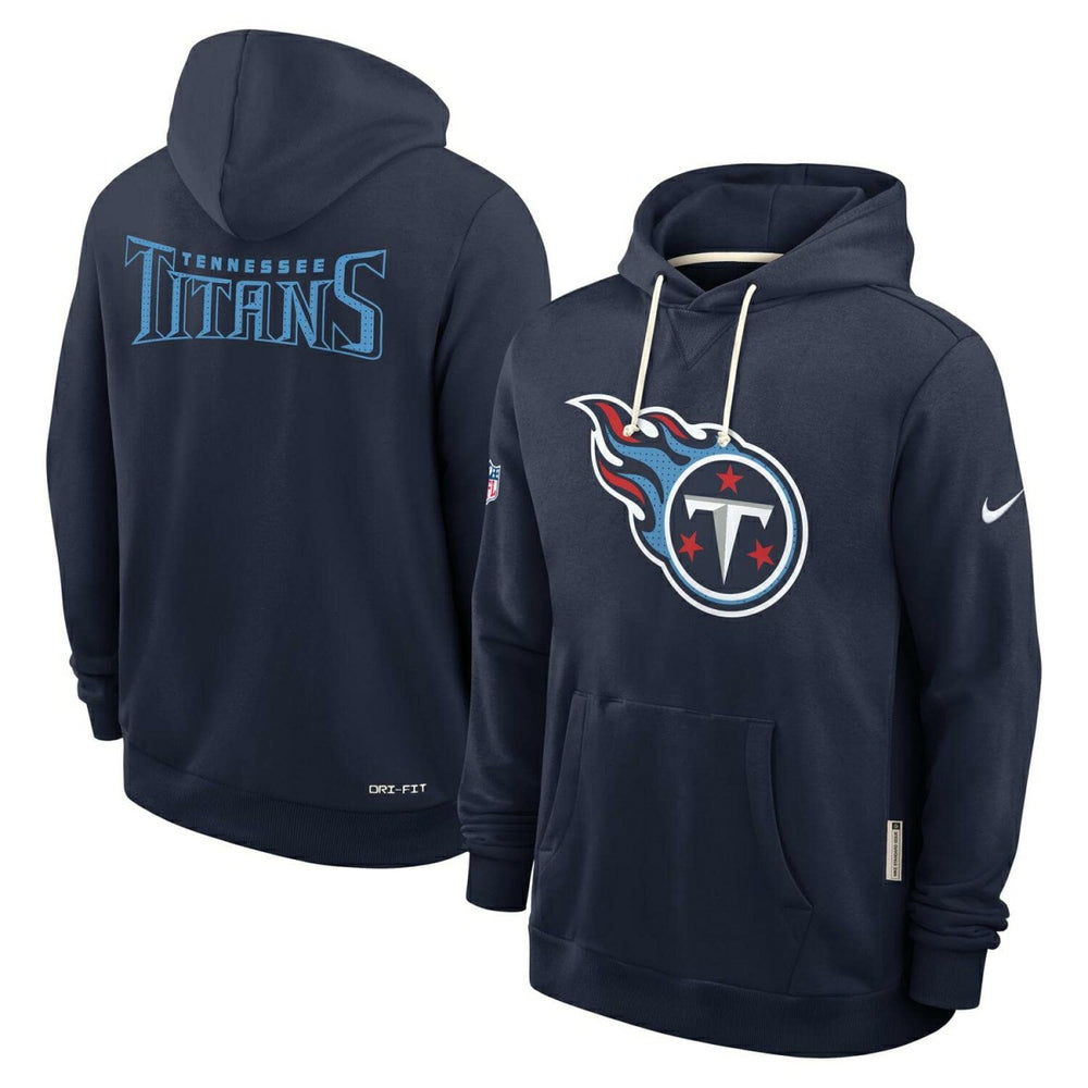 Tennessee Titans 2025 NFL Sideline Nike Standard Issue Hoodie Navy Classic