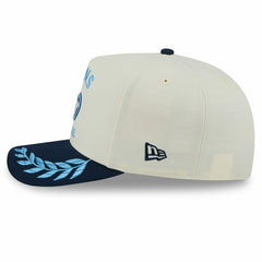 Tennessee Titans 2025 NFL Draft 9FIFTY A-Frame Snapback Cap Cream Classic