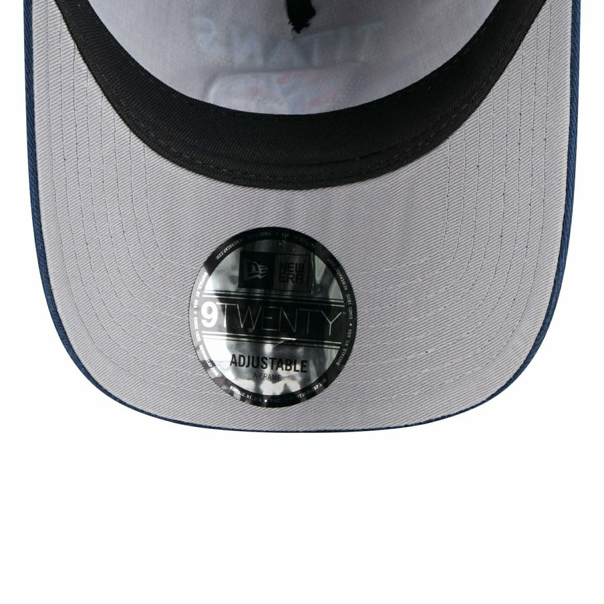 Tennessee Titans 2025 NFL Draft 9TWENTY A-Frame Adjustable Cap Black Taass sale