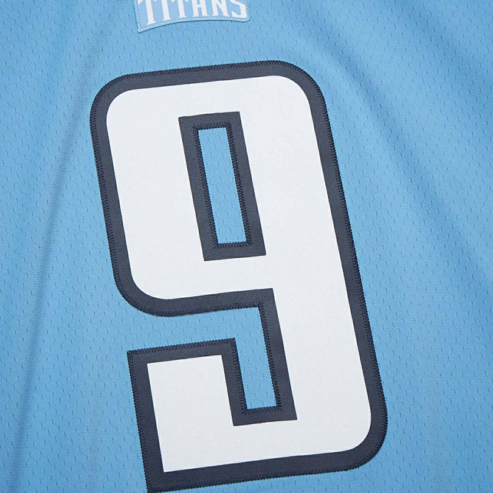 Steve McNair #9 Tennessee Titans 2003 Mitchell & Ness Legacy NFL Jersey Blue Lifestyle