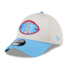 Houston Oilers Historic 2024 NFL Sideline New Era 39THIRTY Flex Cap Taass for sale