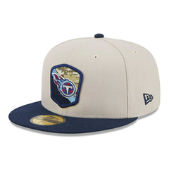 Tennessee Titans 2023 NFL Salute to Service New Era 59FIFTY Fitted Cap Taass for sale