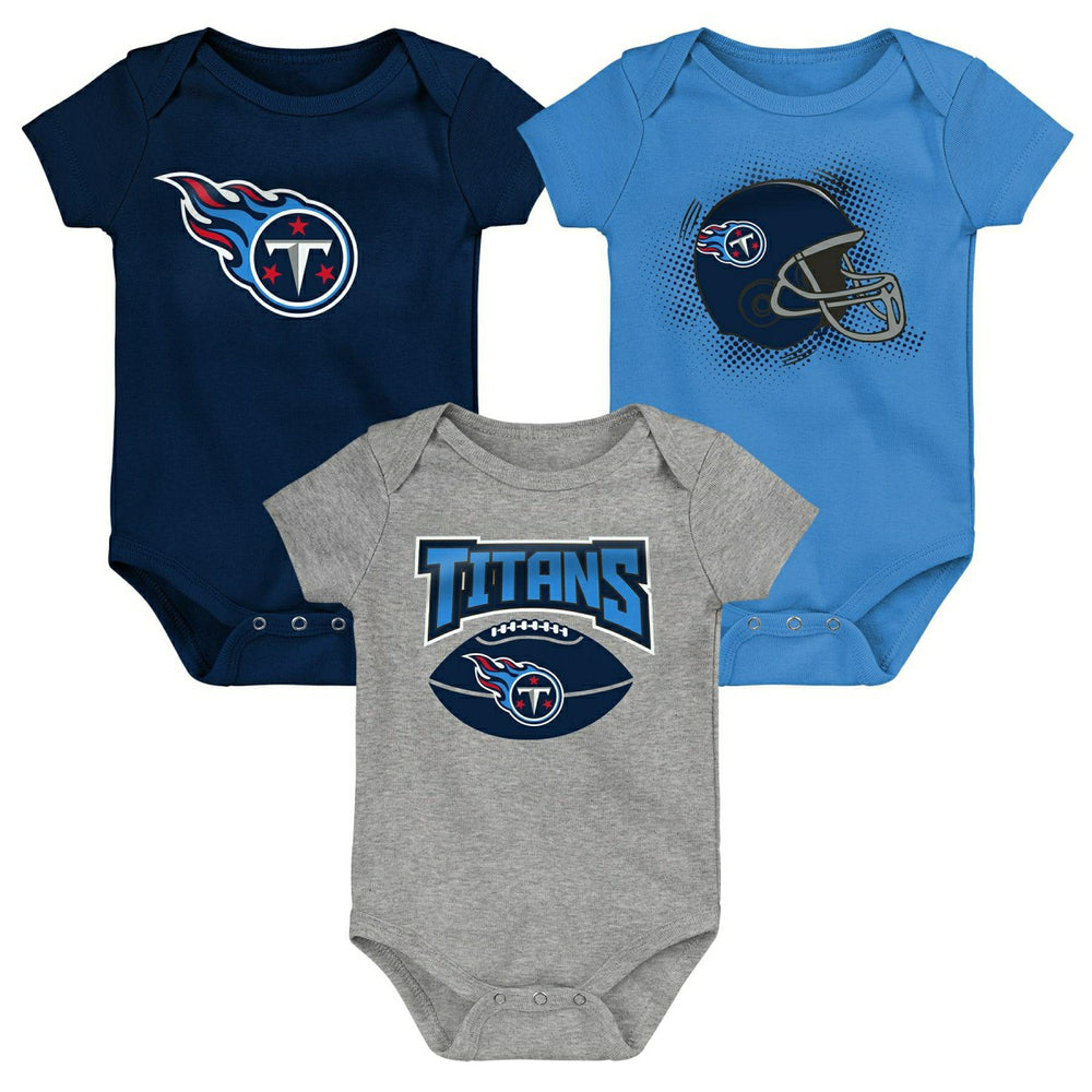 Tennessee Titans Game On Creeper NFL Infant Bodysuit Set (3-Piece) Taass for sale