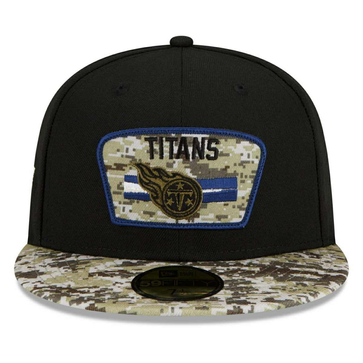 Tennessee Titans 2021 NFL On-Field Salute to Service New Era 59FIFTY Fitted Cap Taass for sale