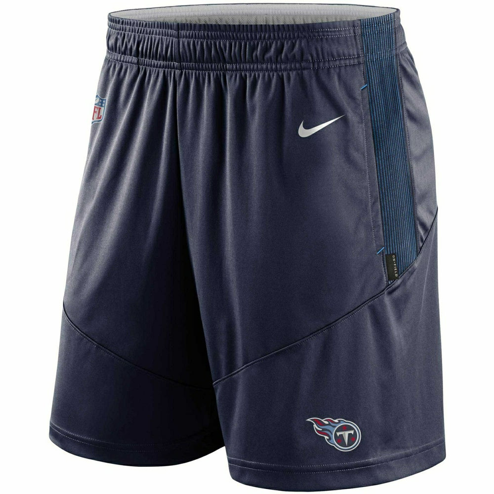 Tennessee Titans 2021 NFL On-Field Sideline Nike Shorts Navy Lifestyle