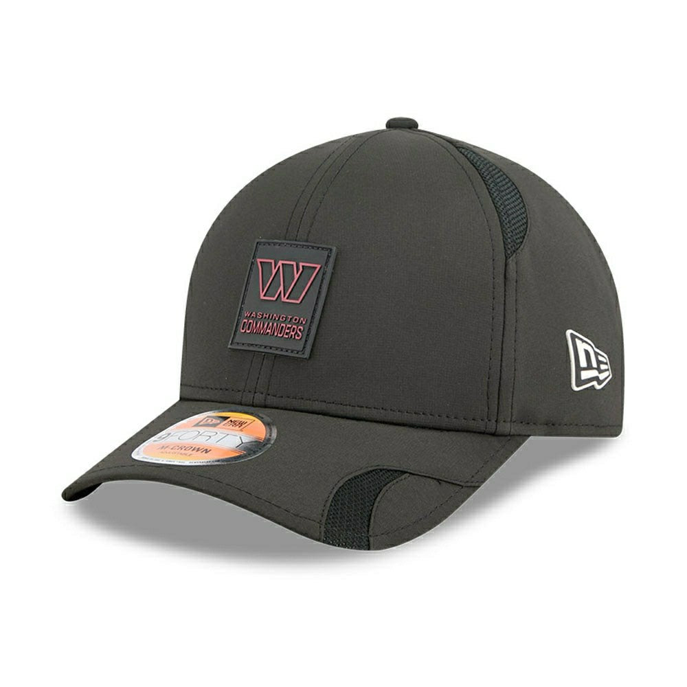 Washington Commanders 2025 NFL On-Field Sideline 9FORTY M-Crown Cap Black Fashion