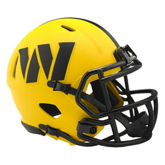 Washington Commanders Rave Alternate NFL Speed Mini Helmet Yellow Lifestyle