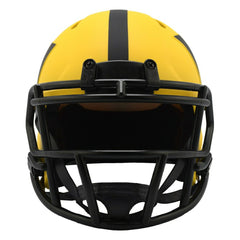 Washington Commanders Rave Alternate NFL Speed Mini Helmet Yellow Lifestyle