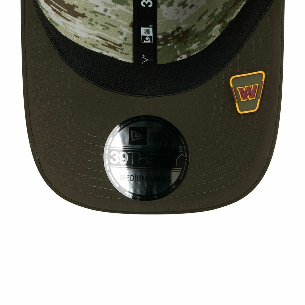 Washington Commanders 2025 NFL Salute to Service 39THIRTY Flex Cap Olive Classic