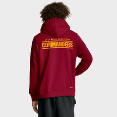 Washington Commanders 2025 NFL Sideline Nike Standard Issue Hoodie Burgundy Classic