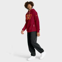 Washington Commanders 2025 NFL Sideline Nike Standard Issue Hoodie Burgundy Classic