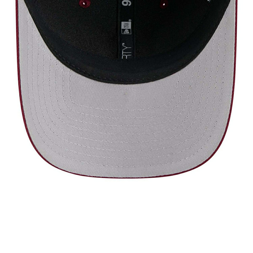 Washington Commanders NFL Team Logo New Era 9FORTY M-Crown Snapback Cap Burgundy Taass for sale