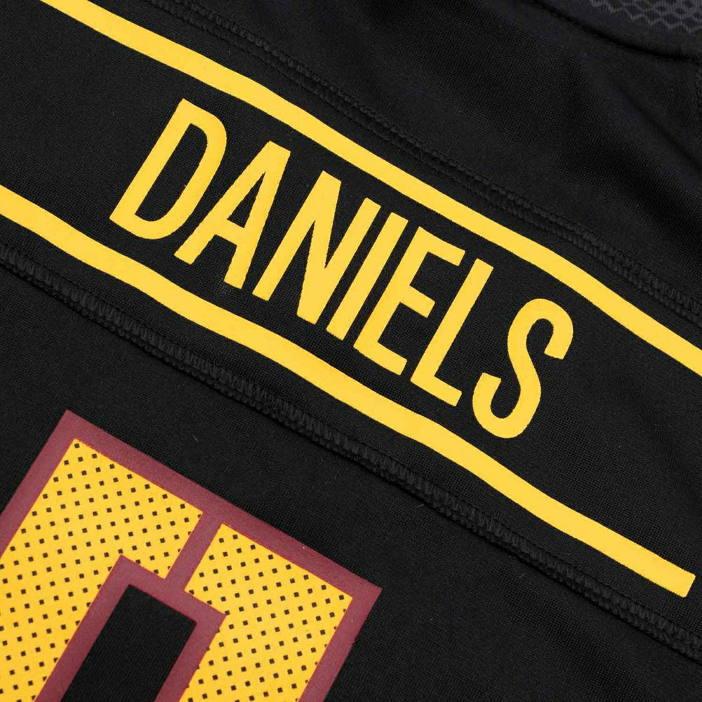 Jayden Daniels #5 Washington Commanders Game NFL Jersey Alternate Black (YOUTH) Taass sale
