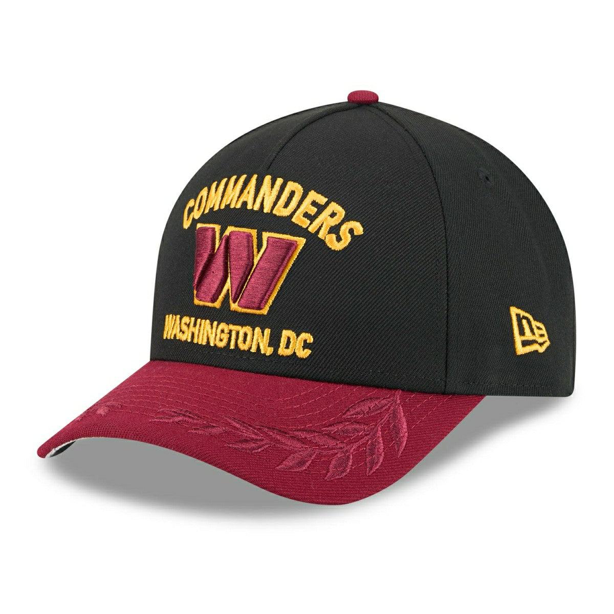 Washington Commanders 2025 NFL Draft 9FORTY M-Crown A-Frame Snapback Cap Black Taass for sale
