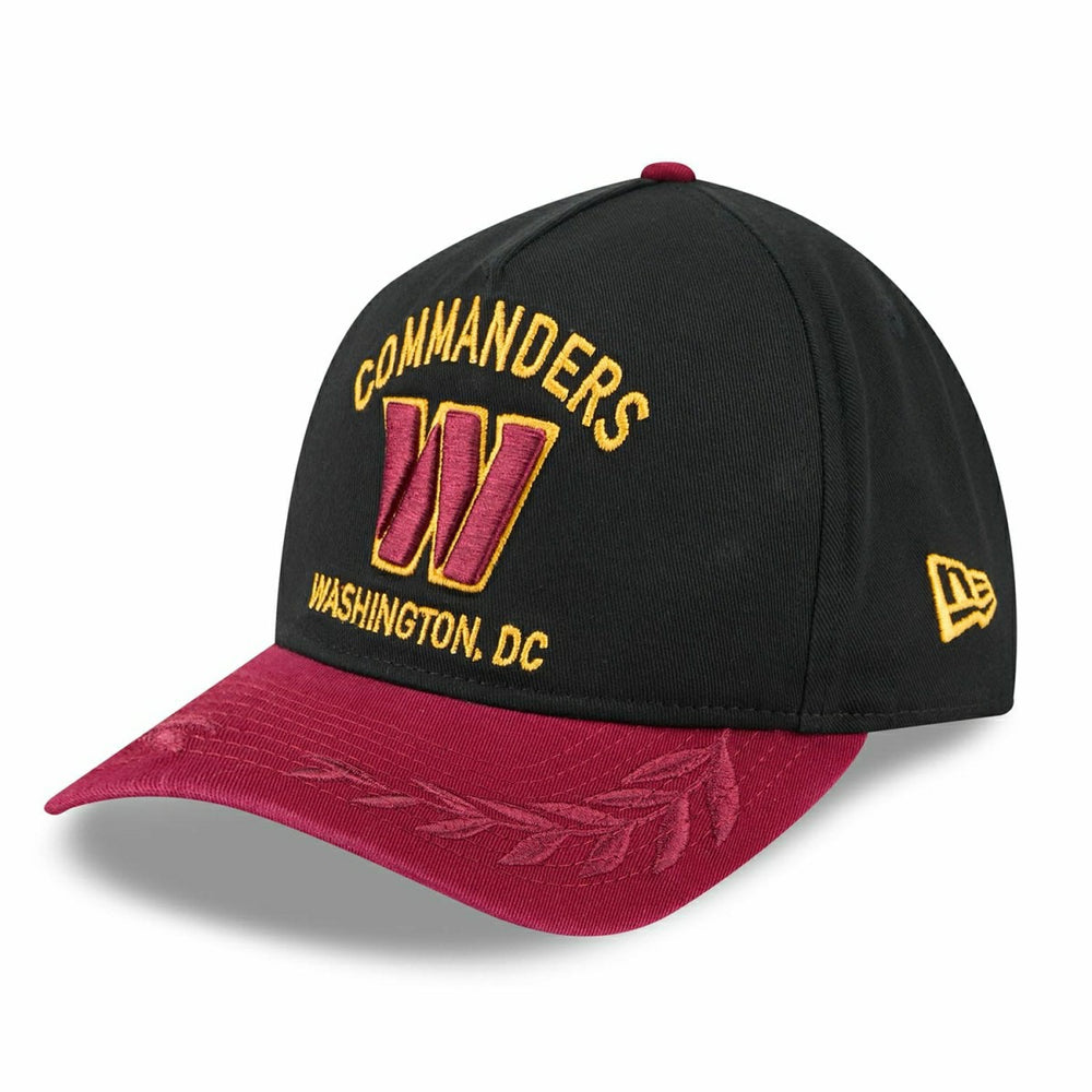 Washington Commanders 2025 NFL Draft 9TWENTY A-Frame Adjustable Cap Black Taass US
