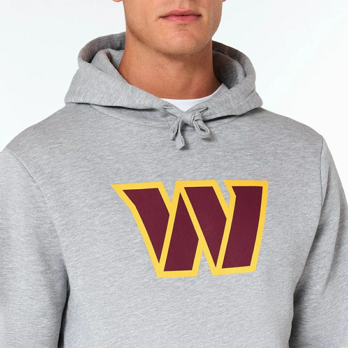 Washington Commanders Logo Hoodie New Era NFL Sweatshirt Fashion