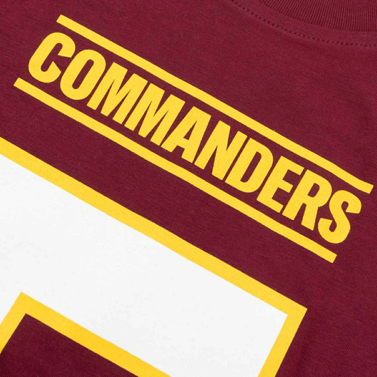 Jayden Daniels #5 Washington Commanders Player NFL T-Shirt Red Taass for sale