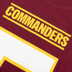 Jayden Daniels #5 Washington Commanders Player NFL T-Shirt Red Taass for sale