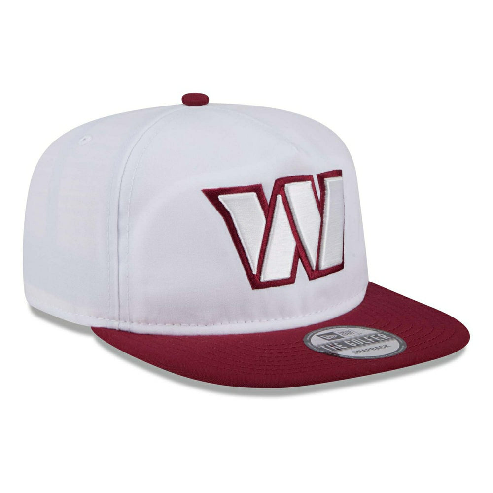 Washington Commanders 2024 NFL Training Camp New Era Golfer Snapback Cap White Taass sale