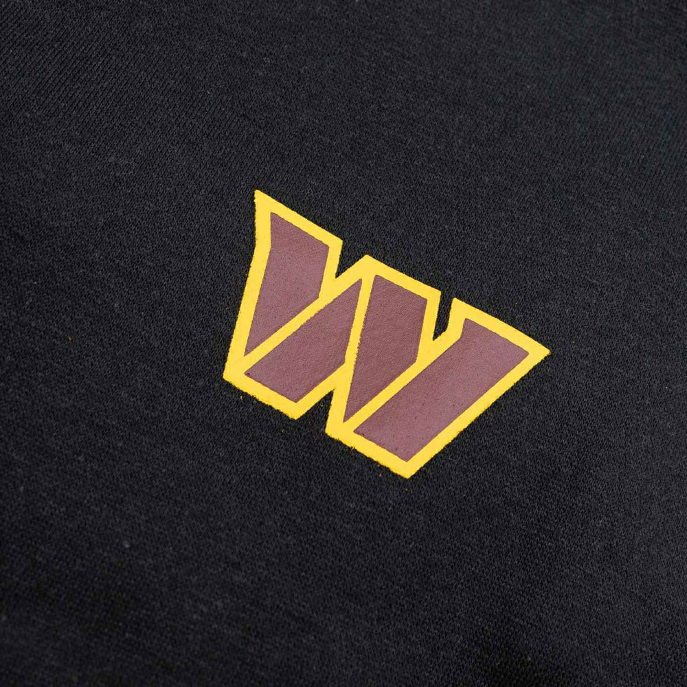 Washington Commanders Primary Logo NFL Sweat Shorts Black Classic