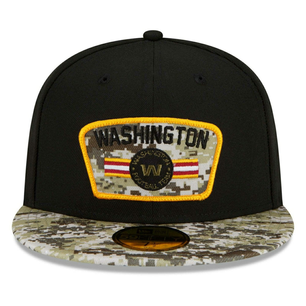 Washington Football Team 2021 NFL On-Field Salute to Service New Era 59FIFTY Fitted Cap Taass sale