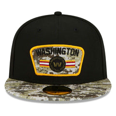 Washington Football Team 2021 NFL On-Field Salute to Service New Era 59FIFTY Fitted Cap Taass sale