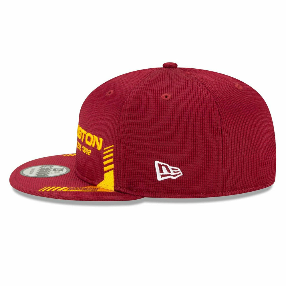 Washington Football Team Official 2021 NFL Sideline 9FIFTY Snapback Cap Home Lifestyle