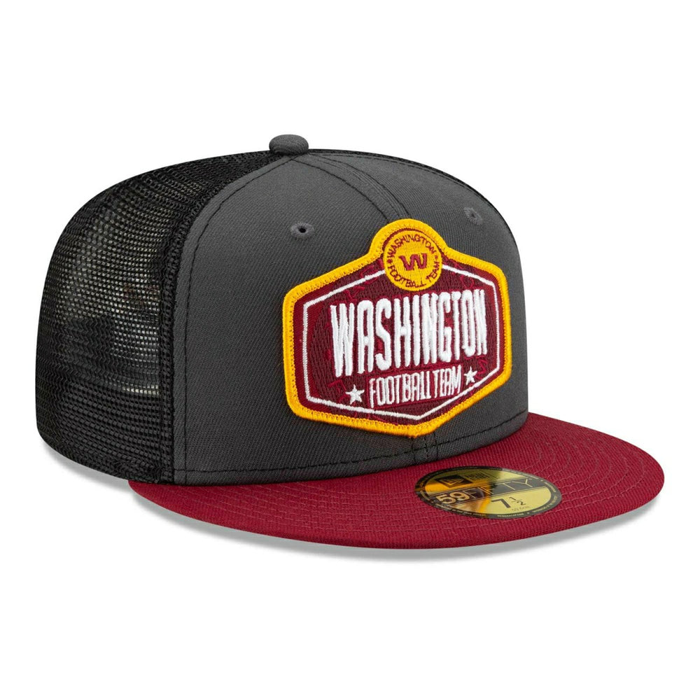 Washington Football Team Official 2021 NFL Draft New Era 59FIFTY Fitted Cap Taass for sale