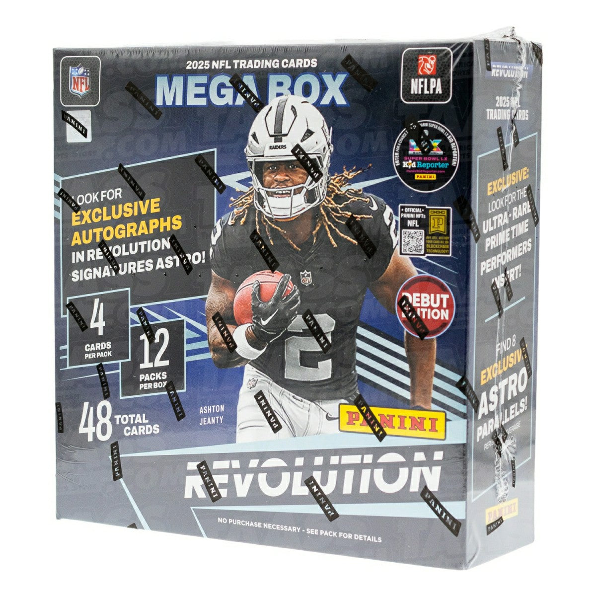 2025 Panini Revolution Football NFL Mega Box Fashion