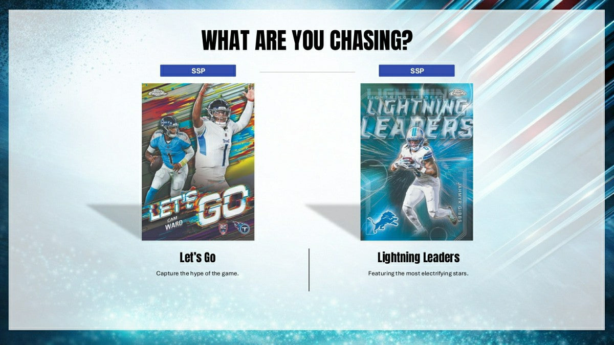 2025 Topps Chrome Football NFL Hobby Jumbo Box Fashion