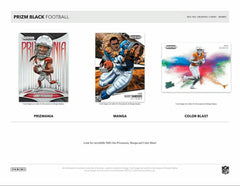 2025 Panini Prizm Black Football NFL Hobby Box Classic
