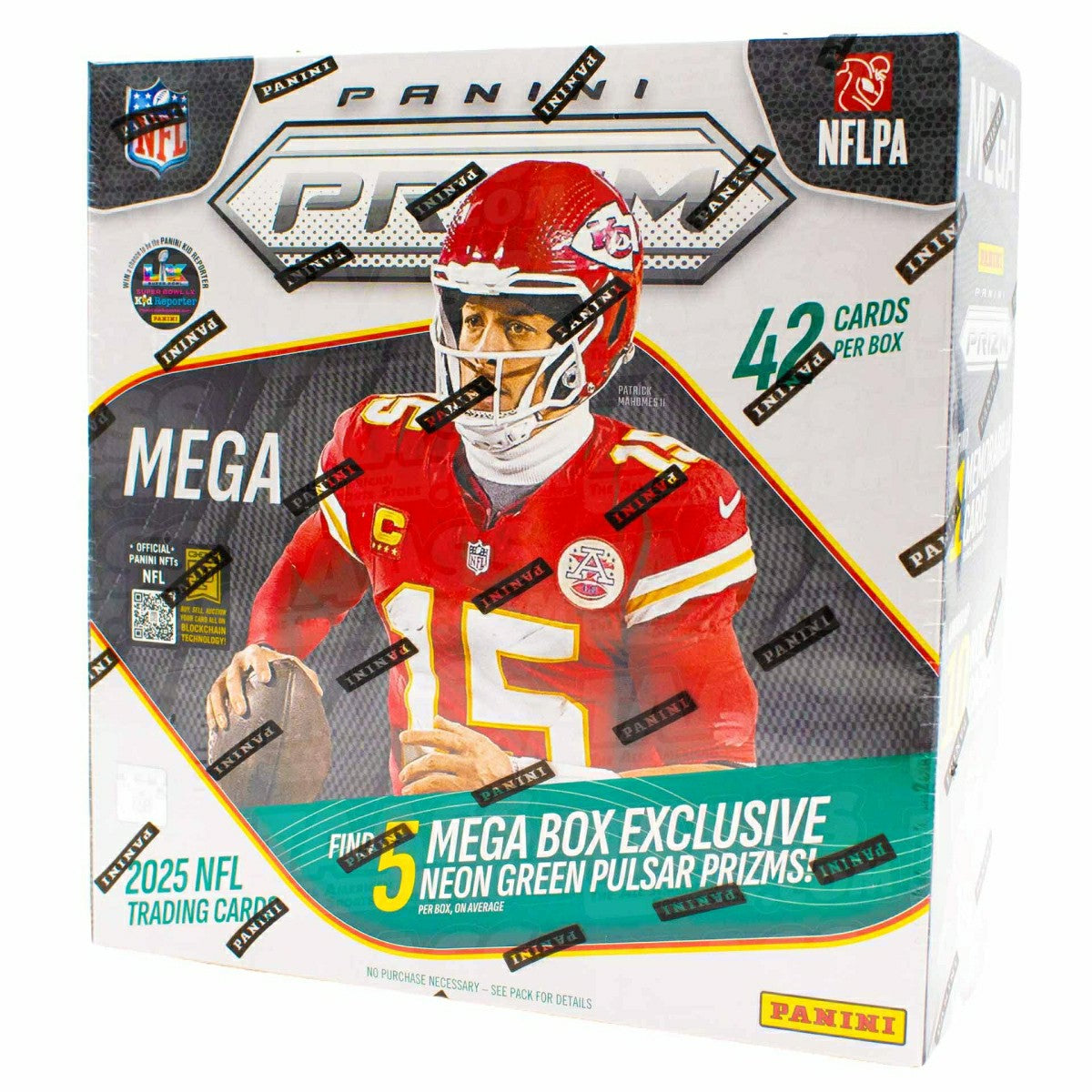 2025 Panini Prizm Football NFL Mega Box Taass for sale