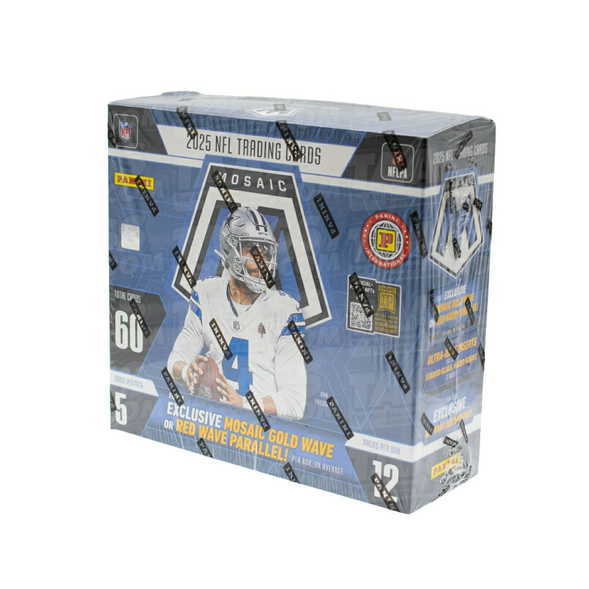 2025 Panini Mosaic Football International Hobby Box Taass sale