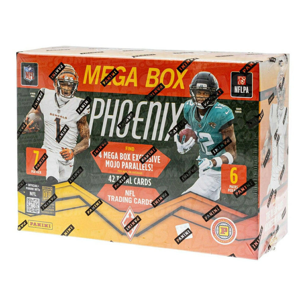 2025 Panini Phoenix Football Hobby International NFL Mega Box Taass US