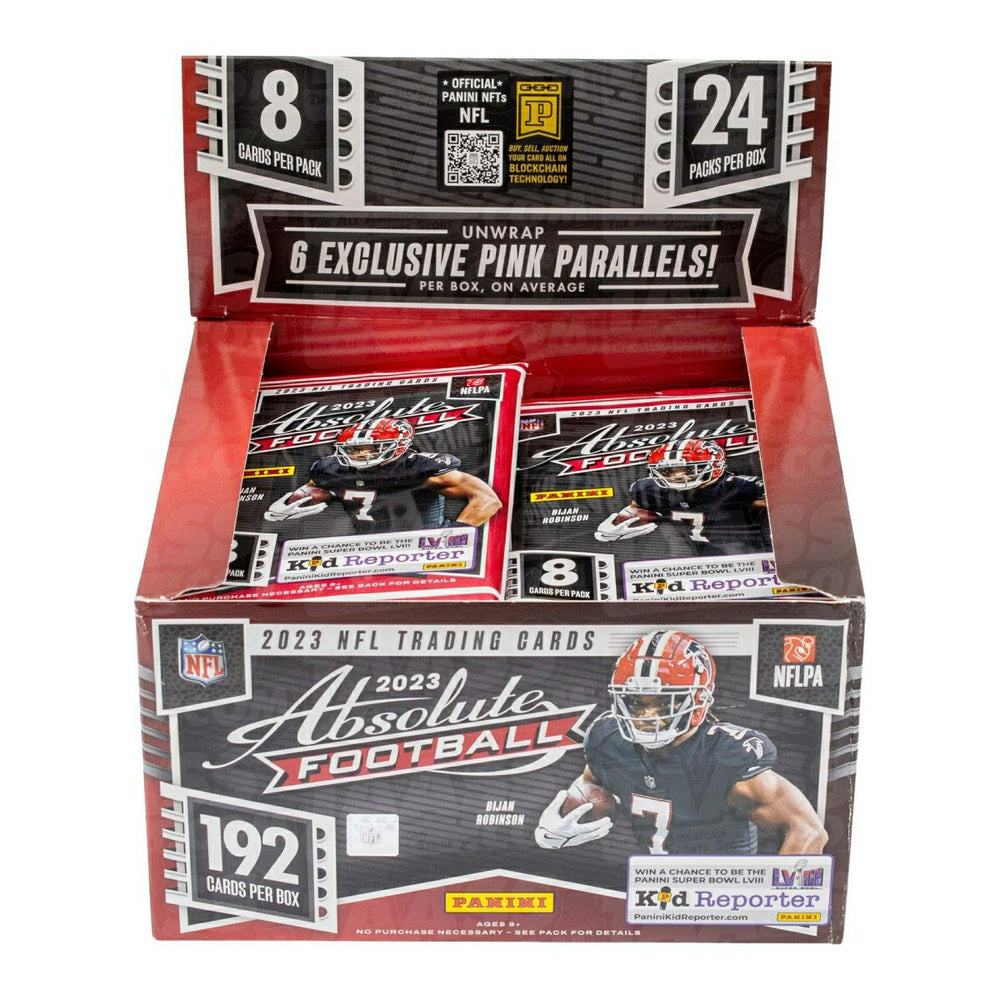 2023 Panini Absolute NFL Football Retail Pack Fashion