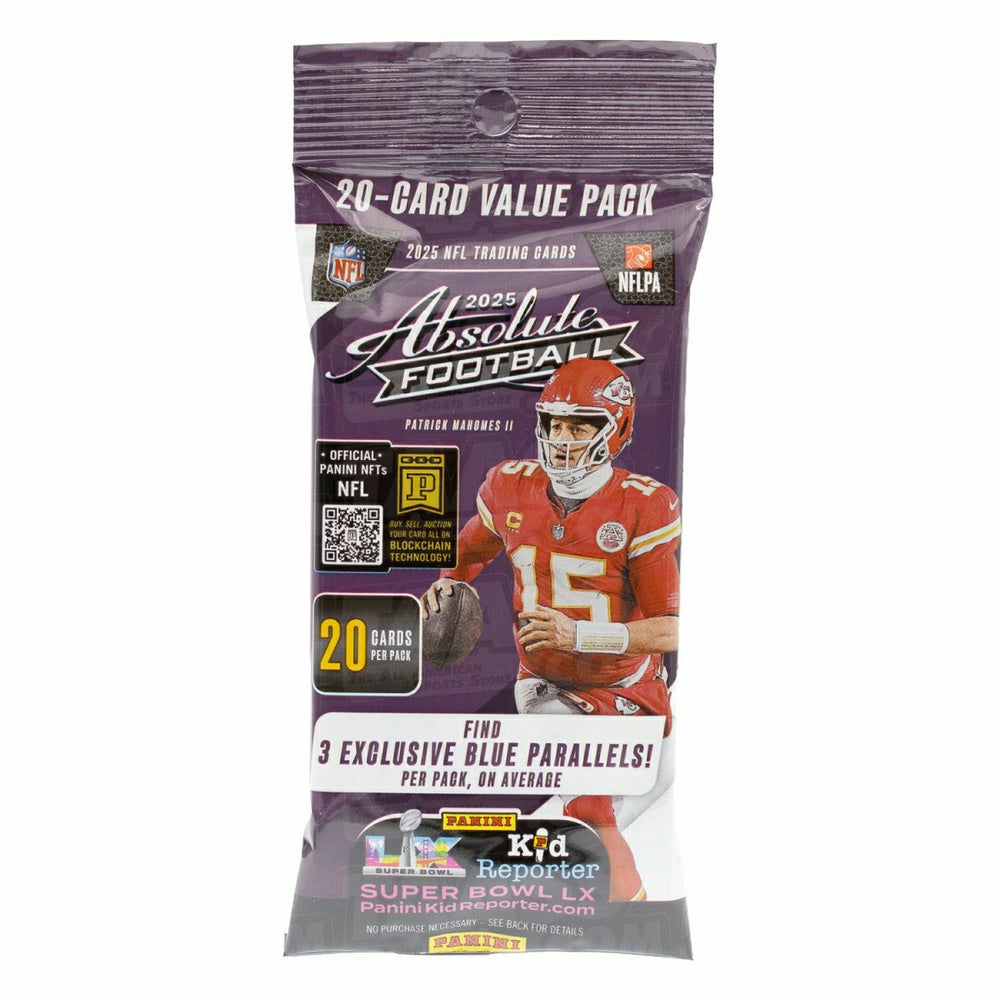 2025 Panini Absolute Football NFL Fat-Pack Box Taass US
