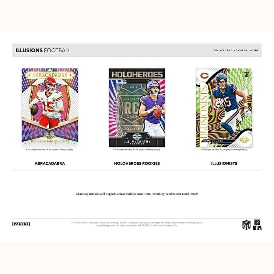 2024 Panini Illusions Football NFL Mega Box Taass US