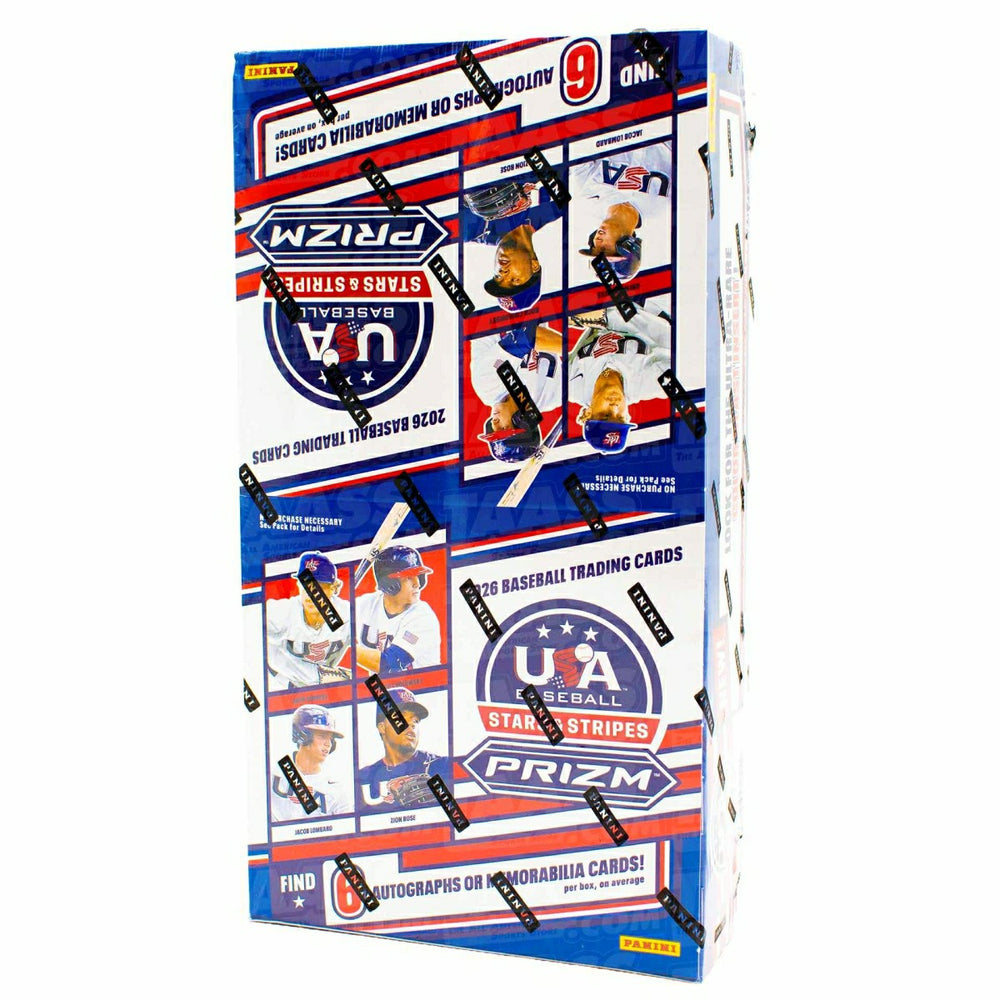 2025 Panini USA Stars & Stripes Baseball Hobby Box Taass for sale