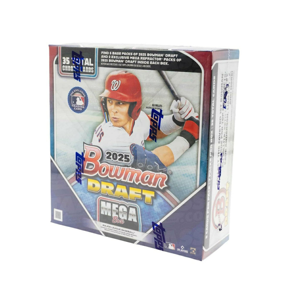 2025 Bowman Draft Baseball MLB Mega Box Taass for sale