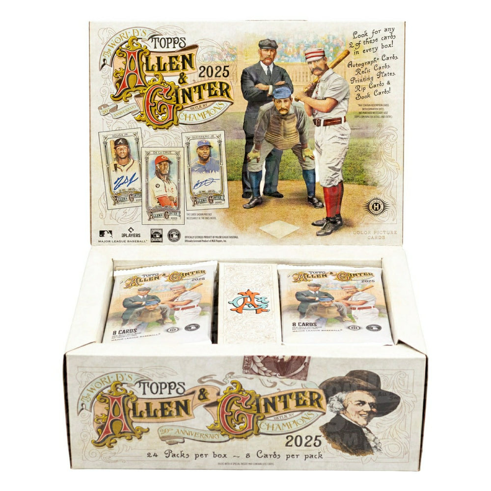 2025 Topps Allen & Ginter Baseball MLB Hobby Box Taass sale