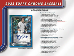 2025 Topps Chrome Baseball MLB Mega Box Taass sale