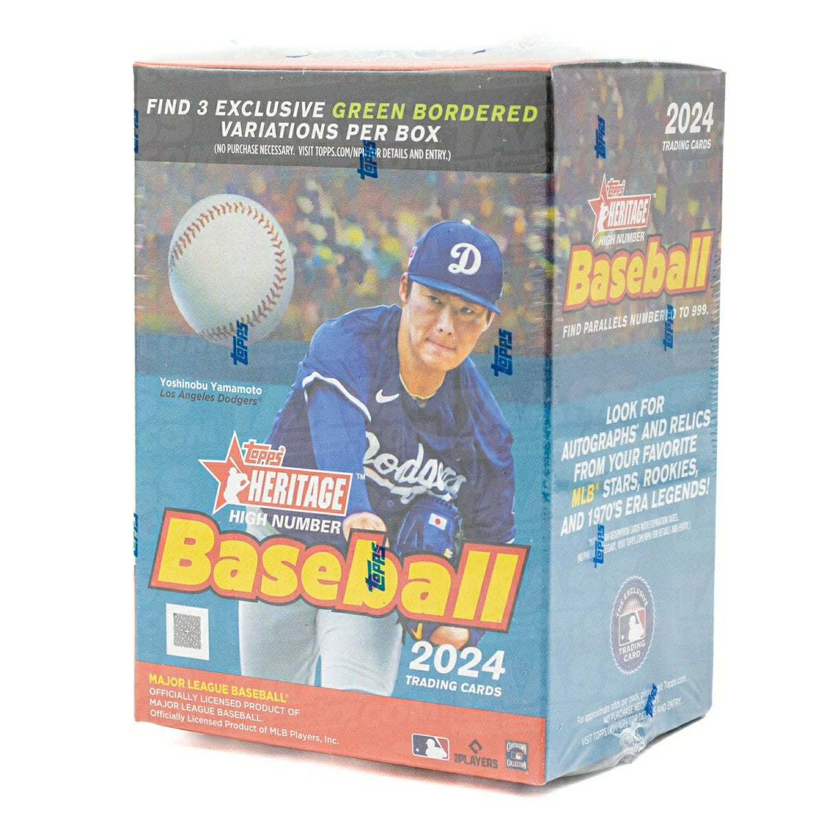 2024 Topps Heritage High Number Baseball MLB Blaster Box Taass US