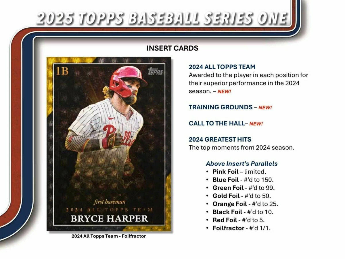 2025 Topps Series 1 Baseball MLB Hobby Box Lifestyle