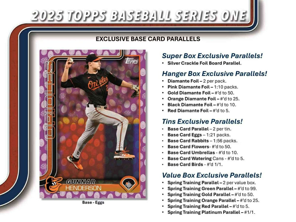 2025 Topps Series 1 Baseball MLB Blaster Box Taass sale