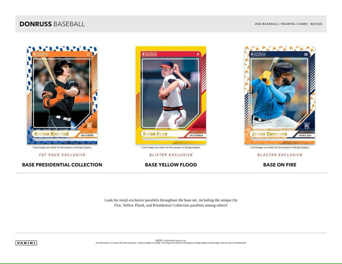 2024 Panini Donruss Baseball Blaster Box Taass sale