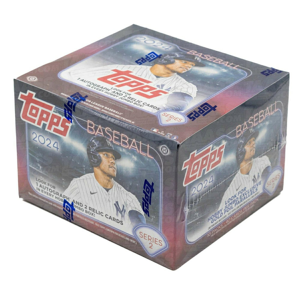 2024 Topps Series 2 Baseball MLB Jumbo Hobby Box Taass for sale