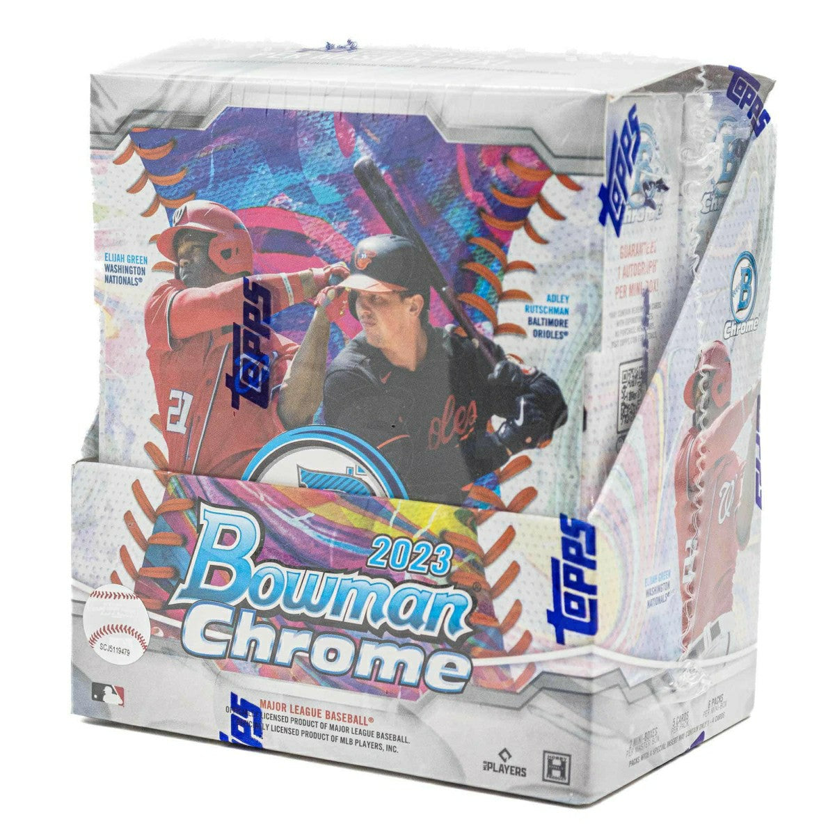 2023 Bowman Chrome Baseball Hobby MLB Box Taass US