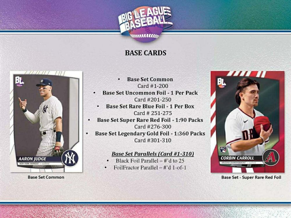 2023 Topps Big League Baseball MLB Hobby Box Taass for sale