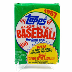 1987 Topps Baseball Vintage MLB Pack Fashion