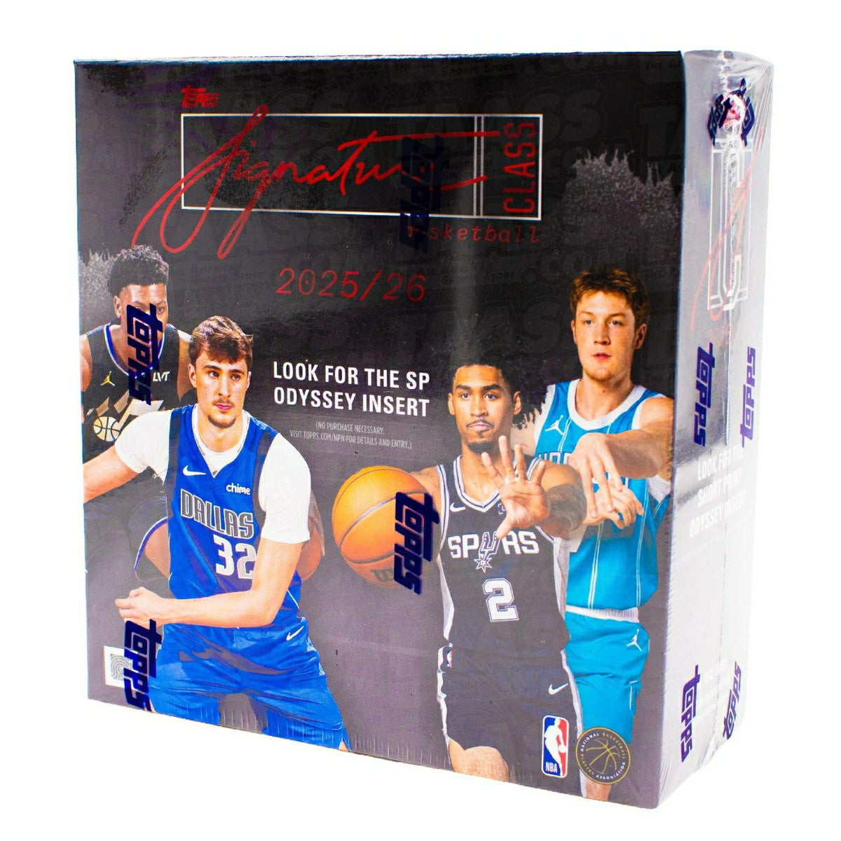 2025/26 Topps Signature Class Basketball NBA Mega Box Lifestyle